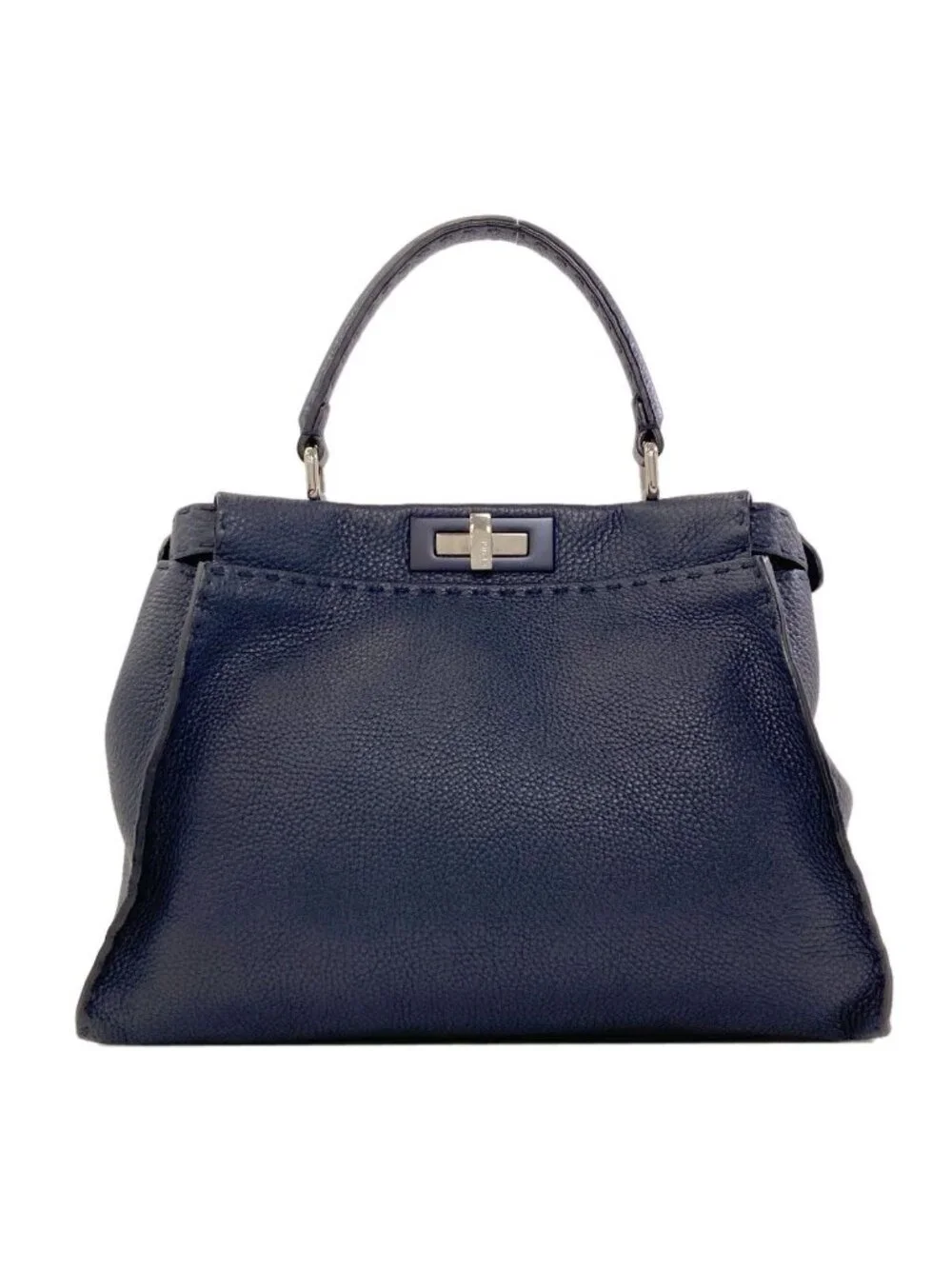 Fendi Peekaboo 2-Way Handbag Calfskin